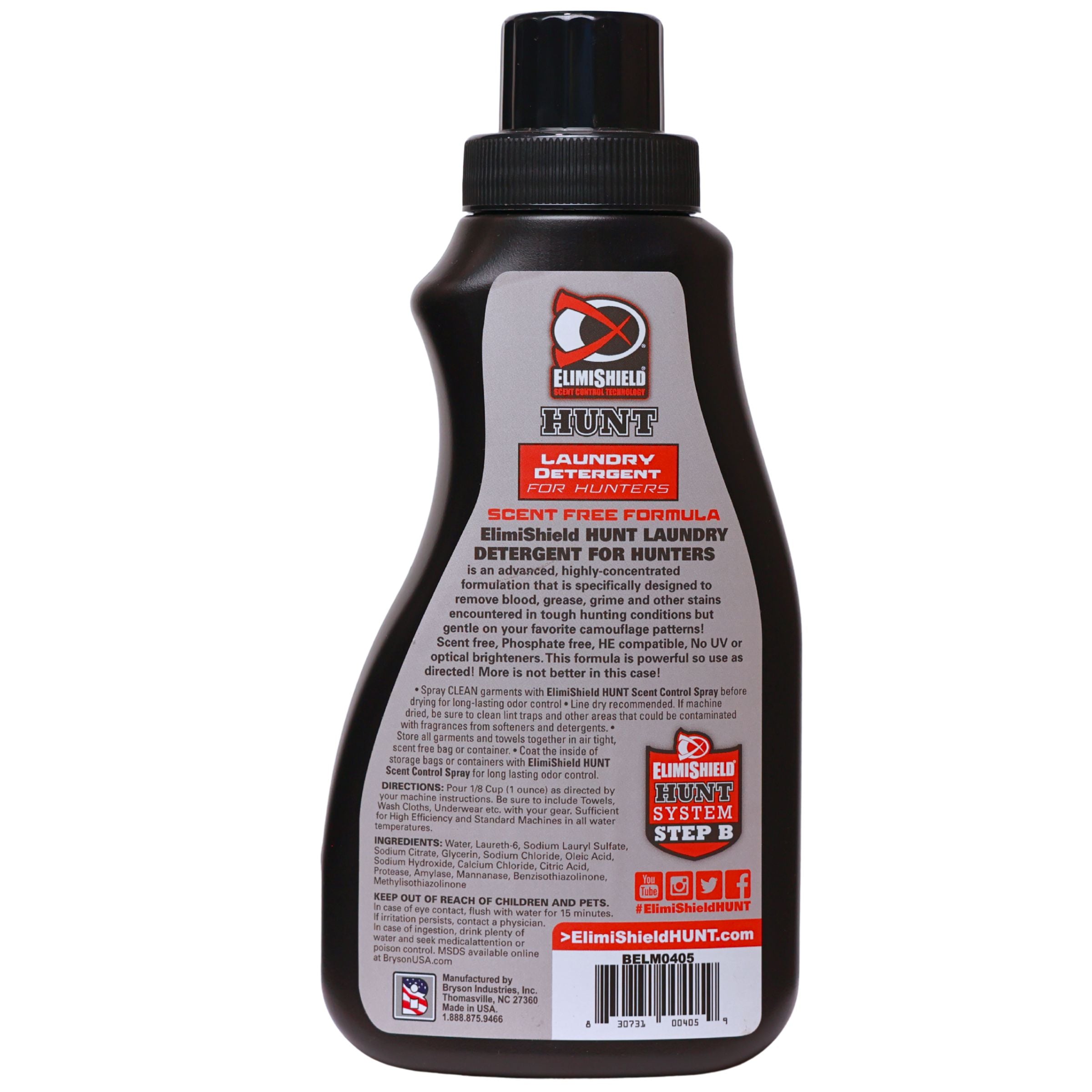 ElimiShield HUNT Laundry Detergent for Hunters - 24oz