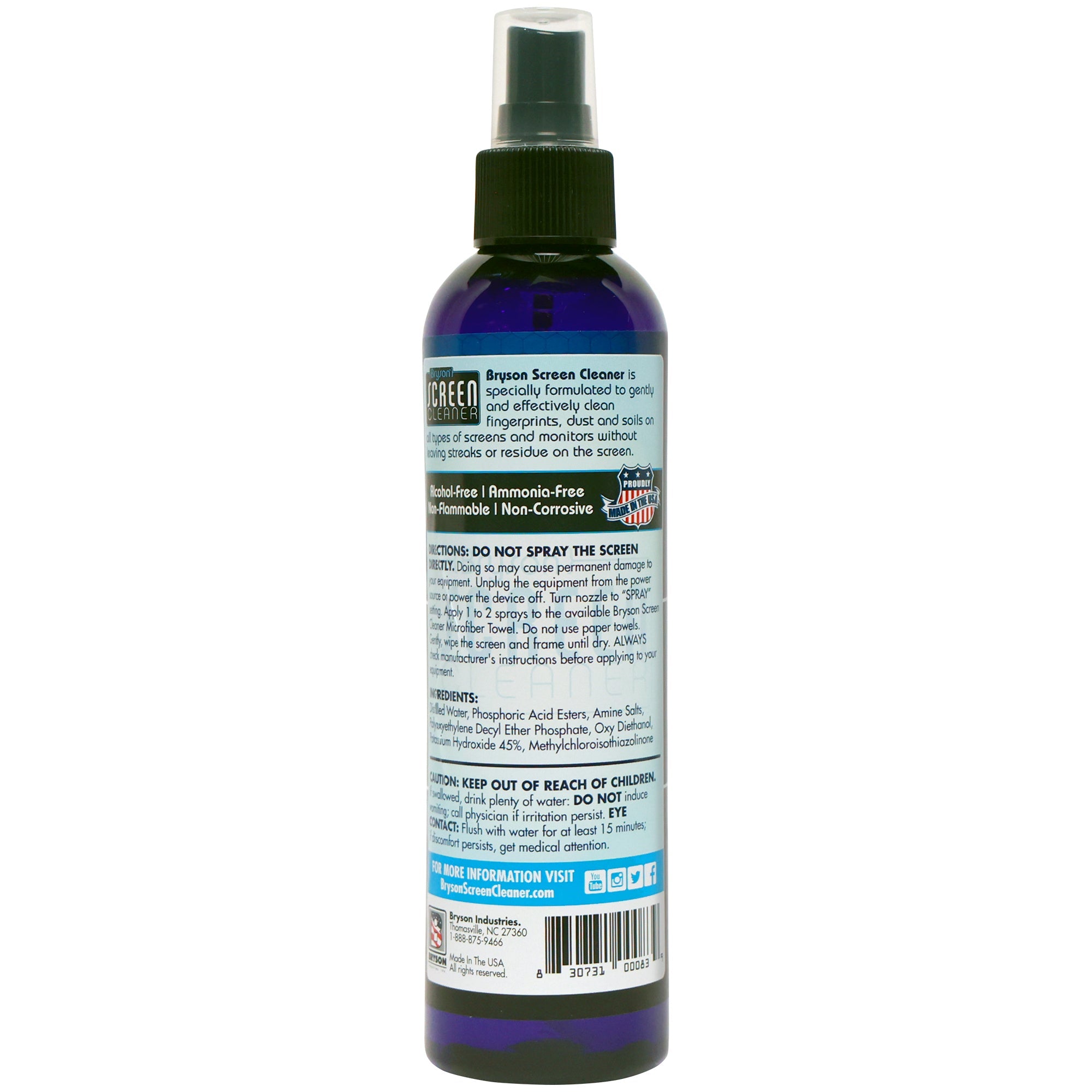 Bryson Screen Cleaner - 8oz - BrysonShop.com