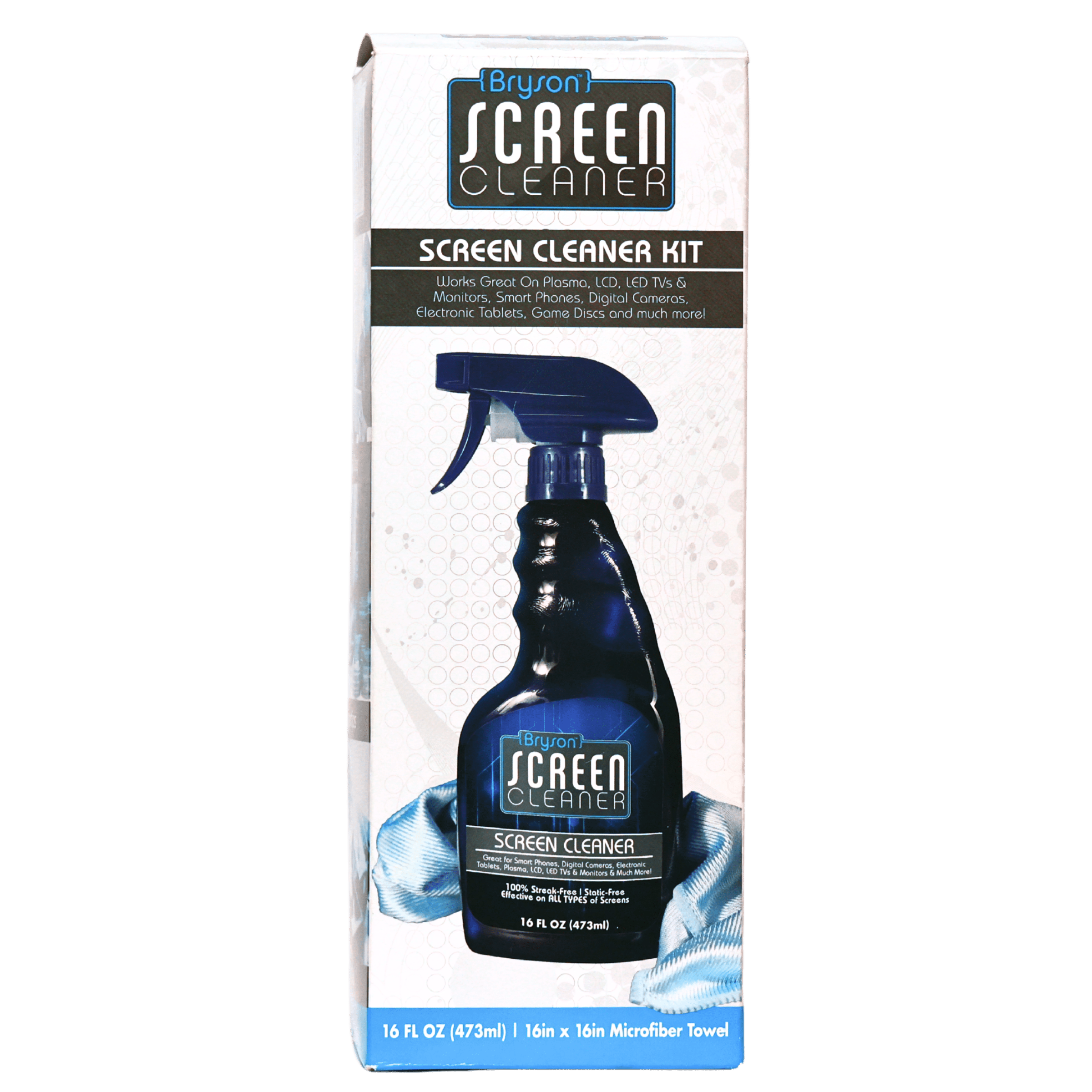 Bryson Screen Cleaner Kit - 16oz - BrysonShop.com