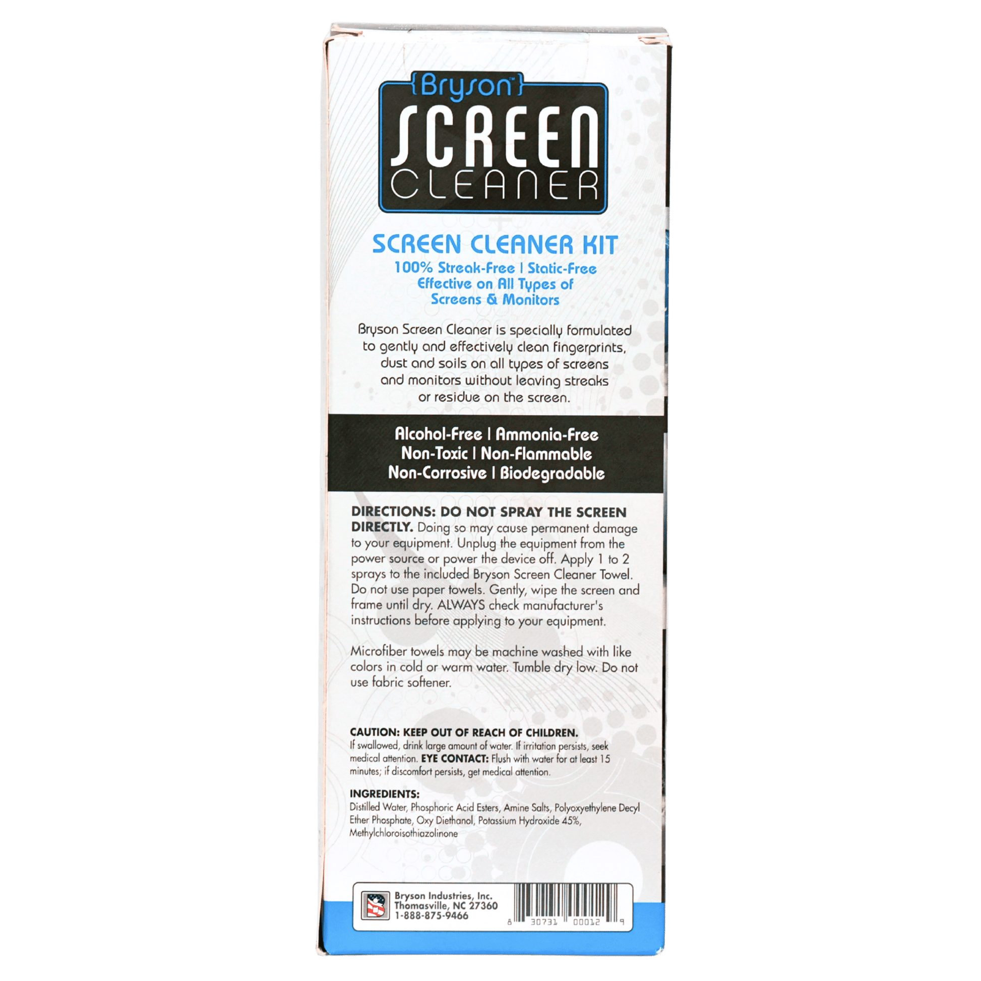 Bryson Screen Cleaner Kit - 16oz - BrysonShop.com