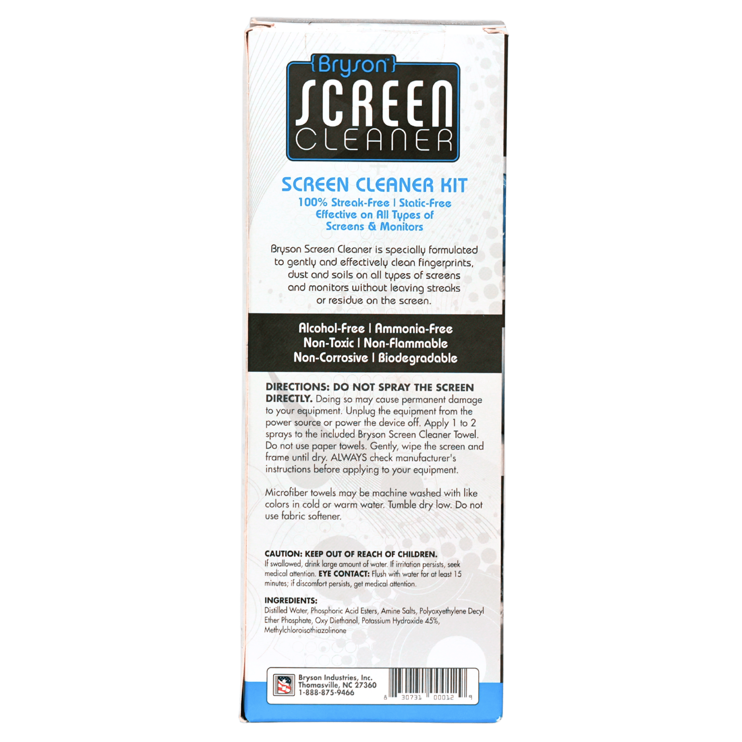 Bryson Screen Cleaner Kit - 16oz - BrysonShop.com