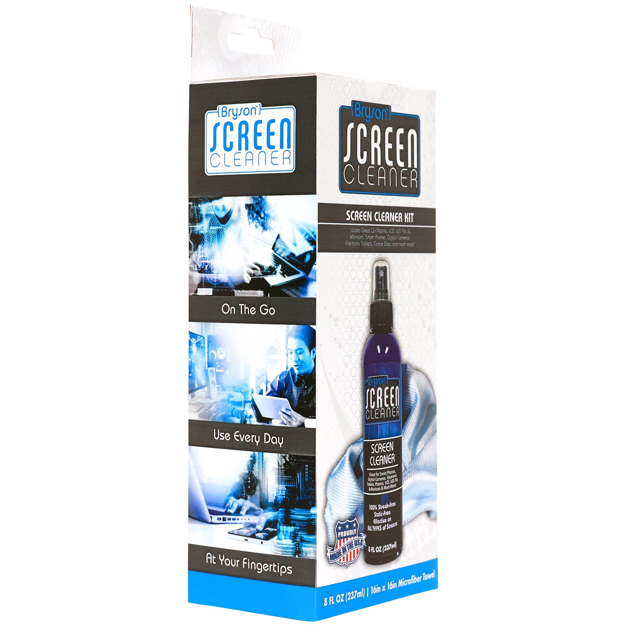 Bryson Screen Cleaner Kit - 8oz - BrysonShop.com