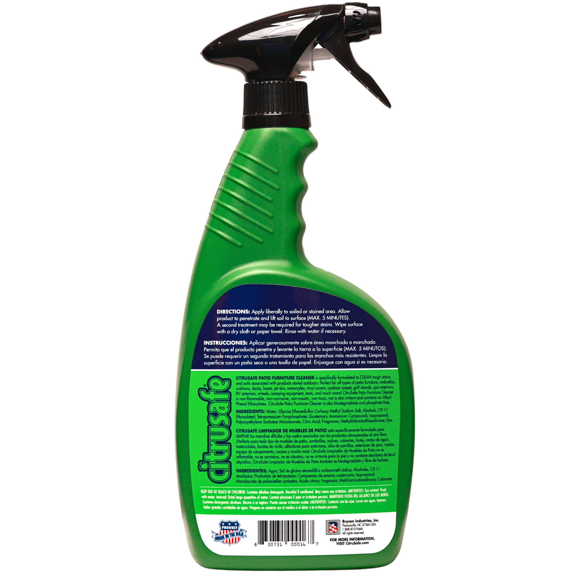 CitruSafe Patio Furniture Cleaner - BrysonShop.com