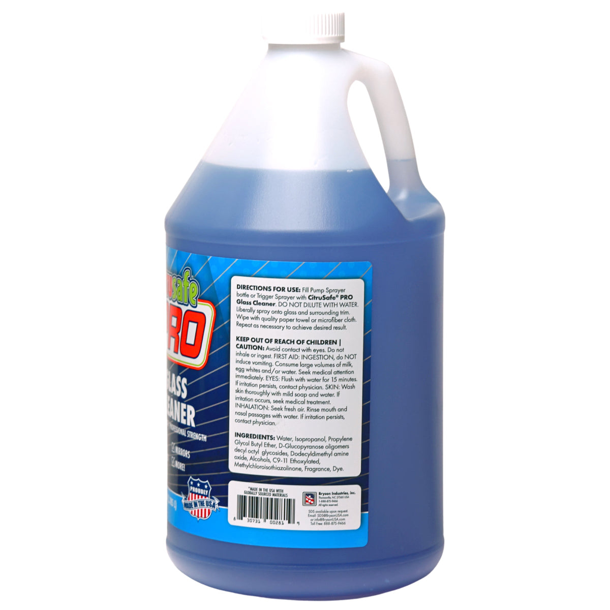 CitruSafe PRO Professional Strength Glass Cleaner - Gallon (4 Pack) - BrysonShop.com