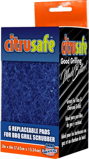 CitruSafe Replaceable Pads For BBQ Grill Scrubber - BrysonShop.com
