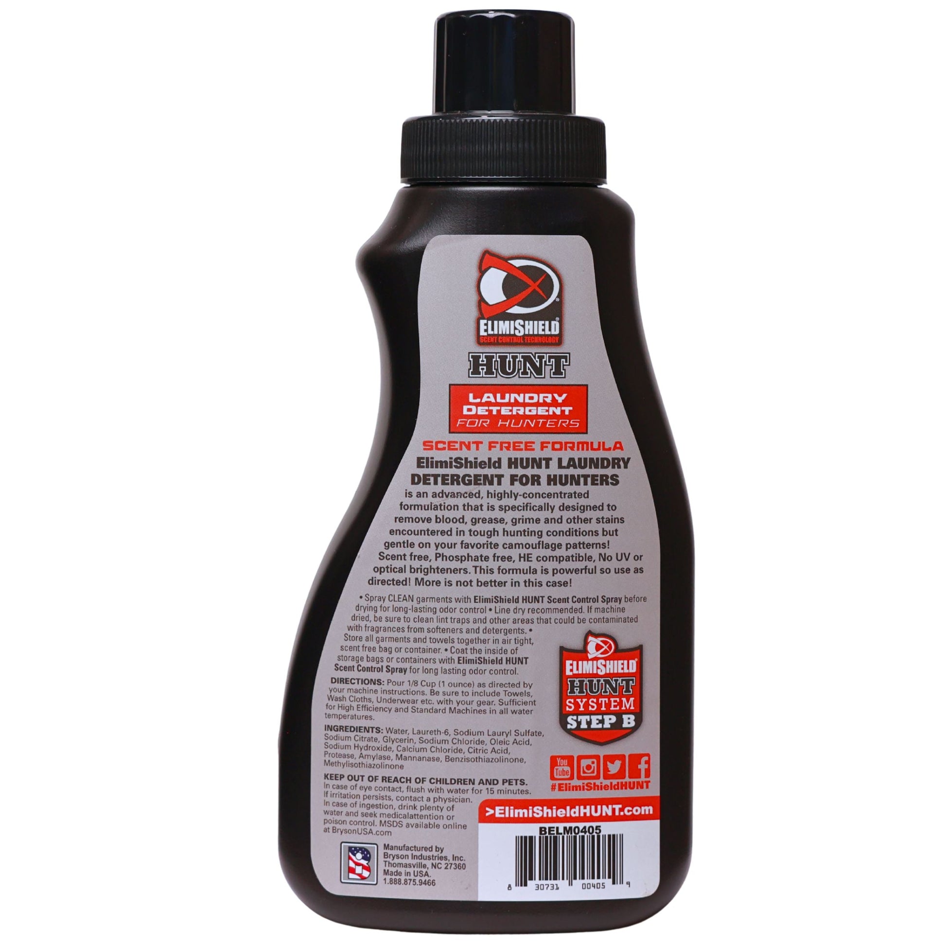 ElimiShield HUNT Laundry Detergent for Hunters - 24oz - BrysonShop.com