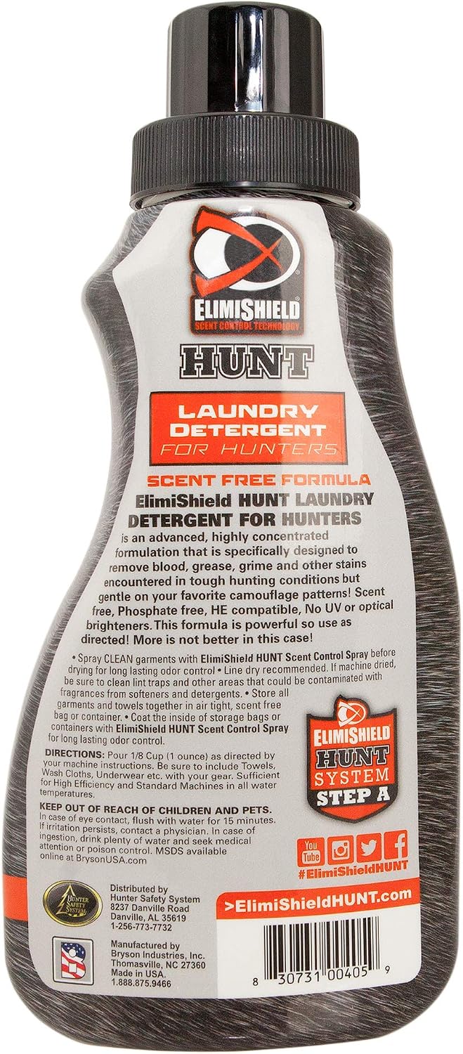 ElimiShield HUNT Laundry Detergent for Hunters Scent Eliminating Laundry Detergent for Hunters - 24oz - BrysonShop.com