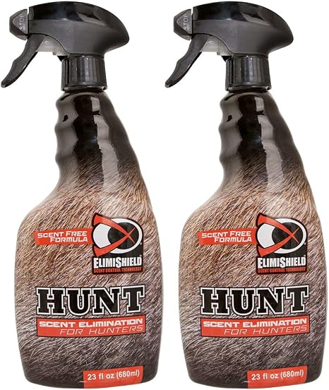 ElimiShield HUNT Scent Eliminator Spray: Long-Lasting Odor Control for Hunting Gear and Clothing - BrysonShop.com
